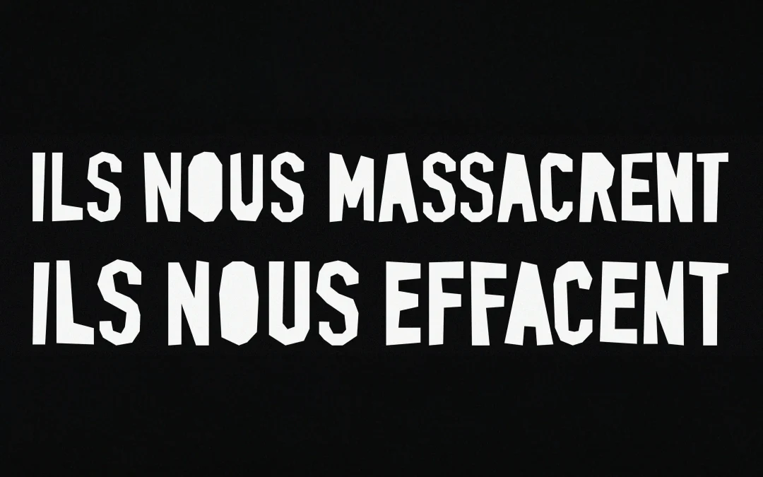Génocide – Ils nous massacre, ils nous effacent